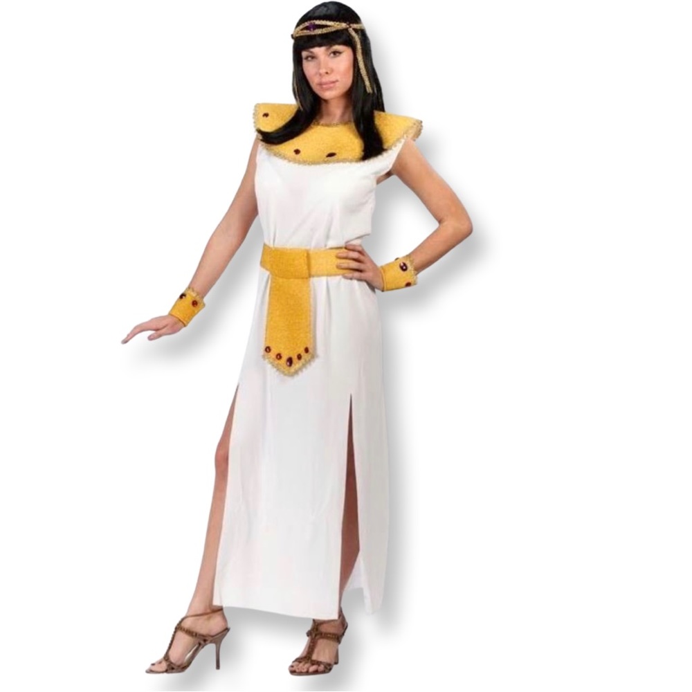 Cleopatra Pharaoh Egyptian Woman Costume
one size fits most of adults